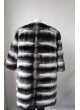 Chinchilla Fur Coat Jacket Vest Women's