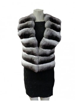Chinchilla Fur Vest Women's