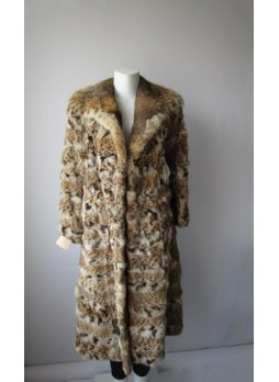  Lynx Fur Coat Jacket Women's Sz XS  Made In Canada MINT