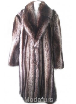 Raccoon Fur Coat Men's  