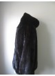 Mink Fur Jacket  Coat with Hood  Man Size 42 Large  Men's Bomber