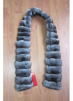 Chinchilla Fur Collar Scarf Women's