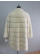 Mink Fur Jacket Coat Women's Natural Pearl SAGA MINK