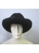 Mink Fur Hat Natural Dark Ranch Black Cowboy Size 24" Men's  CLEARANCE SALE!