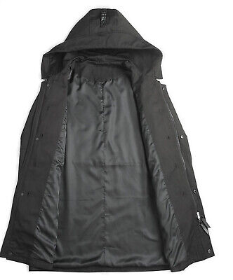 Men's Jacket Parka Coat Silver Fox Fur Hood NEW - Image 3