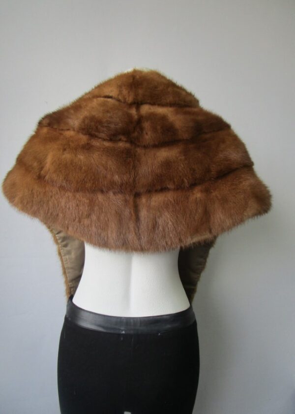 Mink Fur Stole Cape Wrap MINT+ WEDDING - Image 3