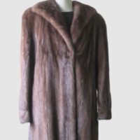 Lutetia Mink Fur Coat Jacket MINT Sz 12/14
