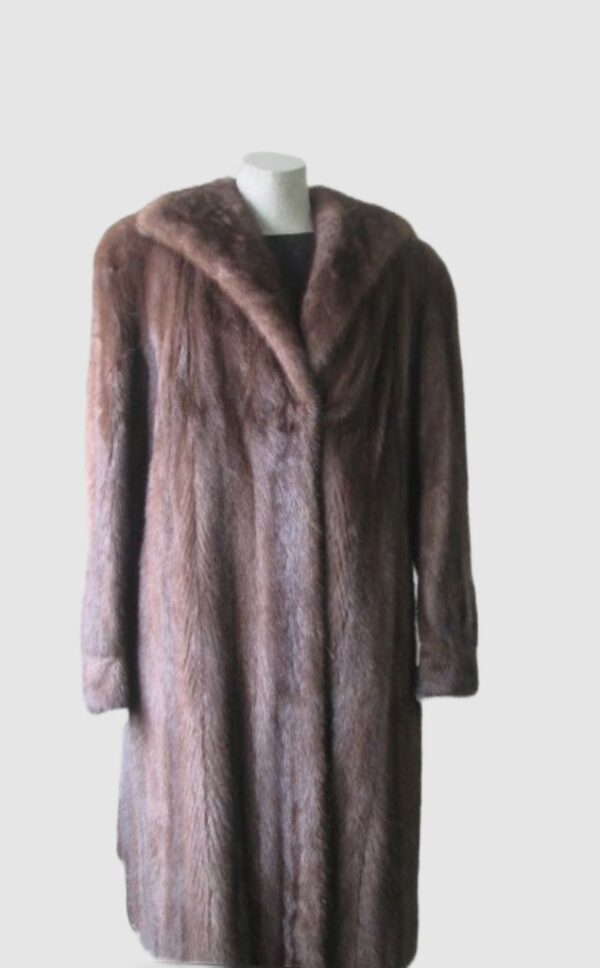 Lutetia Mink Fur Coat Jacket MINT Sz 12/14