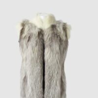 Fox Fur Vest MINT+ Sz 8