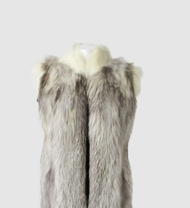 Fox Fur Vest MINT+ Sz 8