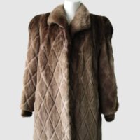 Sheared Raccoon Fur Coat Jacket Superb Sz 10