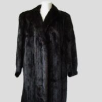 Mink Fur Coat MINT Sz 10 Natural Dark Ranch
