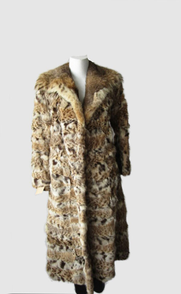 Lynx Fur Coat Jacket Made In Canada MINT Sz XS