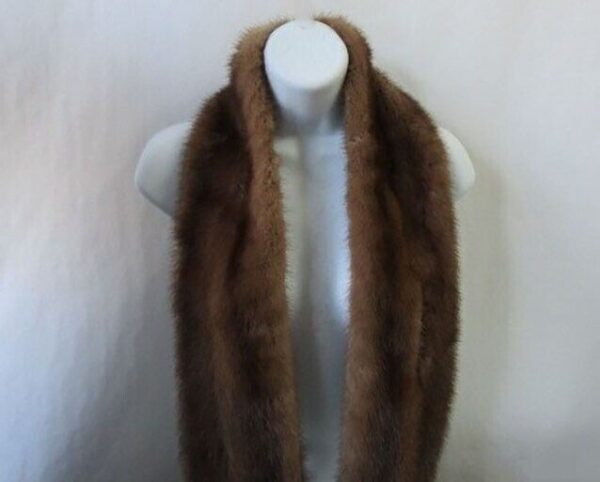 Mink Fur Wrap Scarf - Image 3