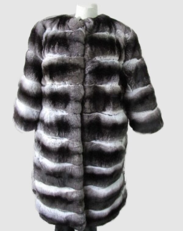 Chinchilla Fur Coat Vest