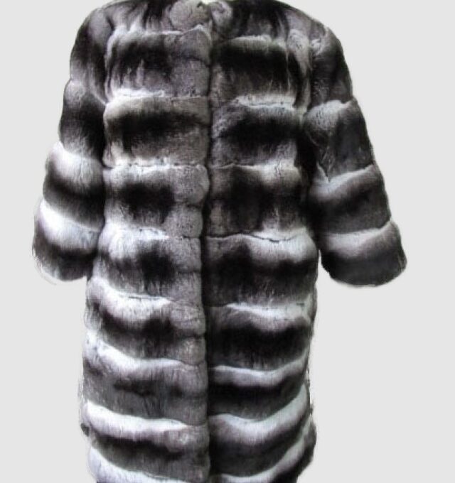 Chinchilla Fur Coat Vest