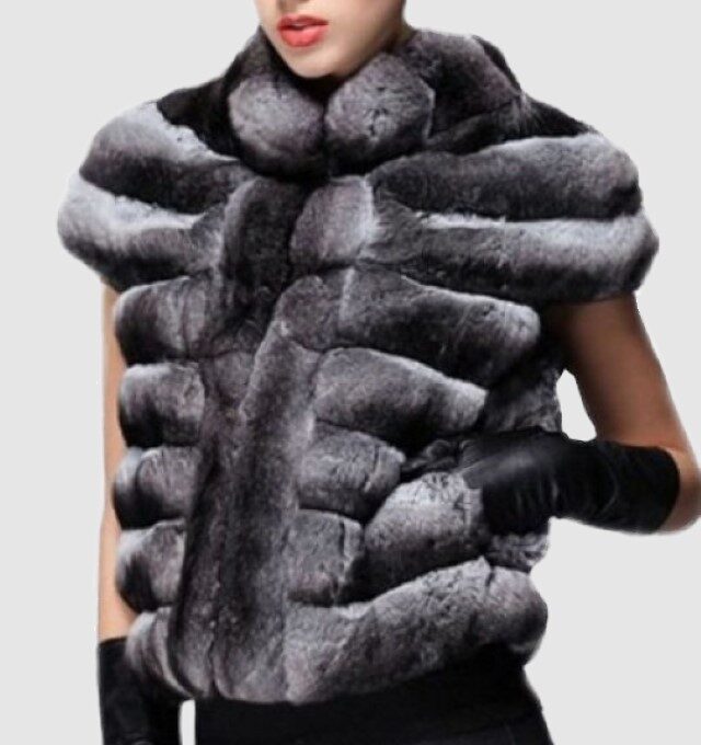 Chinchilla Fur Vest