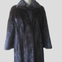 Mink Fur Coat Mint+ Sz 8 Natural Dark Ranch