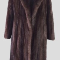 Mink Fur Coat Jacket MINT+ Sz 12 Natural Demi-Buff