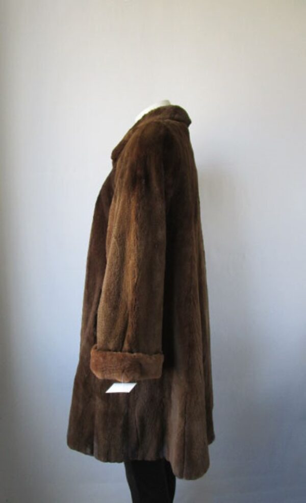 Sheared Mink Fur Coat Jacket MINT+ Sz 8 - Image 3