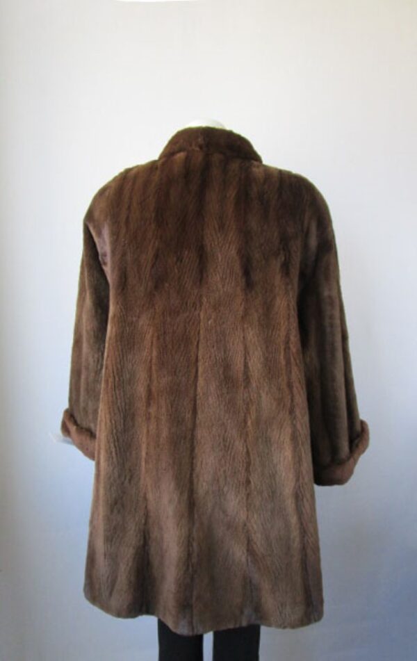 Sheared Mink Fur Coat Jacket MINT+ Sz 8 - Image 4