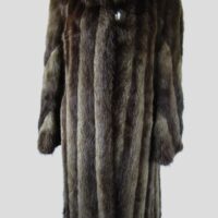 Beaver Fur Coat MINT+ Sz 8