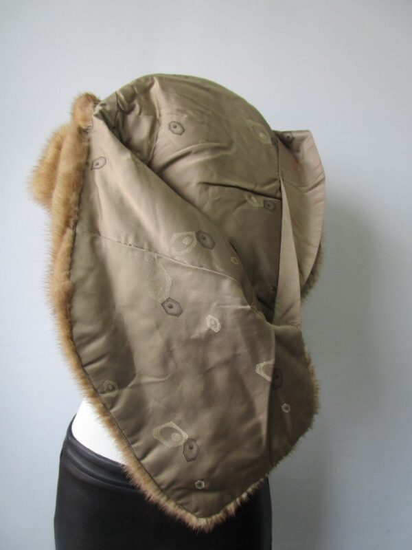 Mink Fur Bolero Shrug Stole Wrap Cape Wedding - Image 4