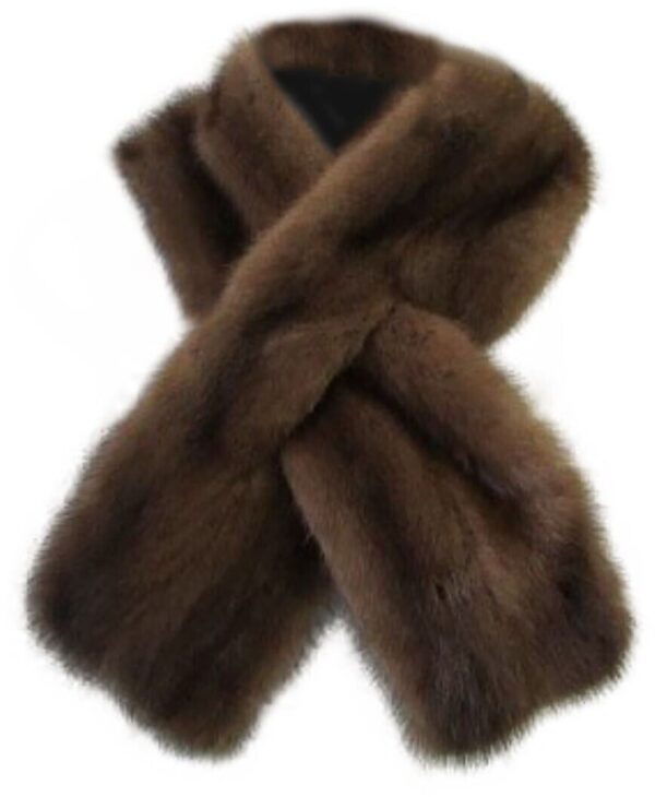 Mink Fur Wrap Scarf