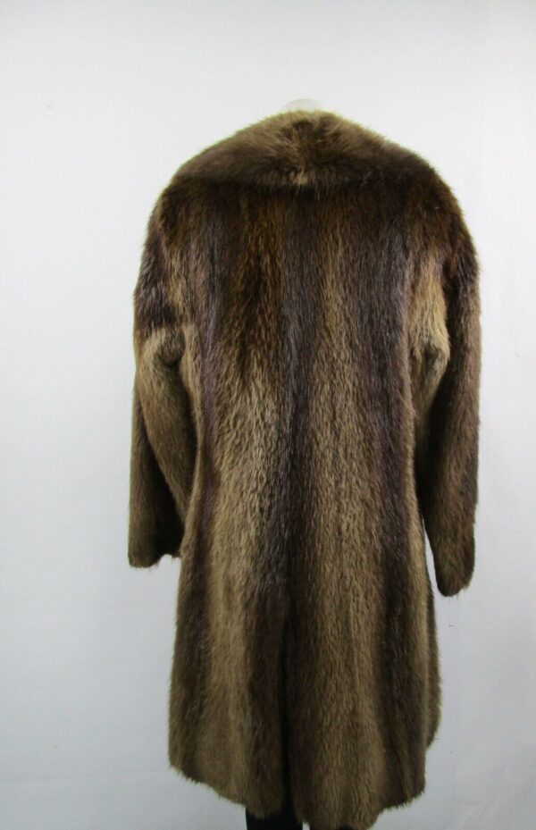 Men's Sz S 36 Beaver Fur Jacket Coat MINT MEN Man - Image 4