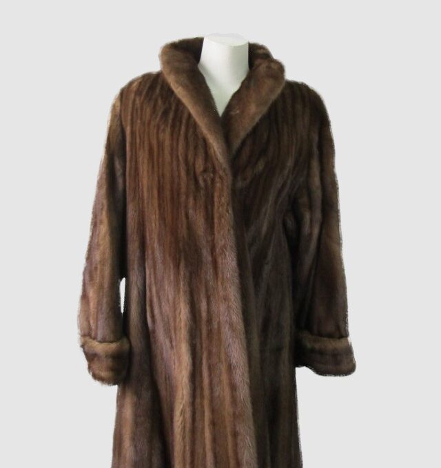 Mink Fur Coat Jacket EXCELLENT Women's Sz 8 Female American Legend