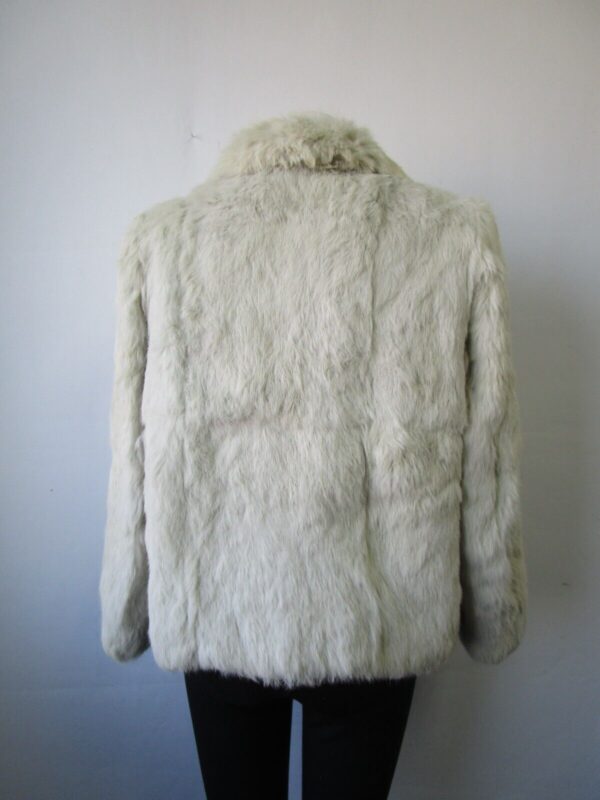 Women's Sz 6 Rabbit Fur Coat Jacket MINT+ Woman - Image 4