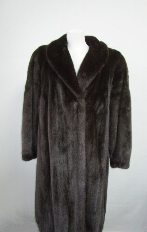 Women's Sz 16 XL Canadian Mink Fur Coat Jacket MINT+ Woman