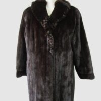 Sheared Mink Fur Coat Jacket Superb Woman Women's Sz 10 Canadian