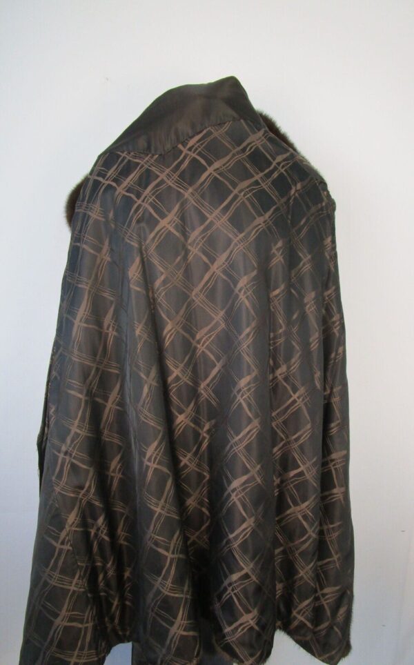 Women's Sz 10/12 Dark Ranch Mink Fur Coat MINT+ Woman - Image 5