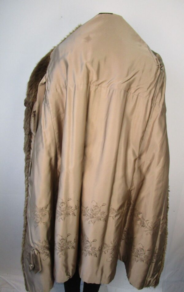 Women's Sz 6 Beaver Fur Coat Jacket MINT Woman - Image 5