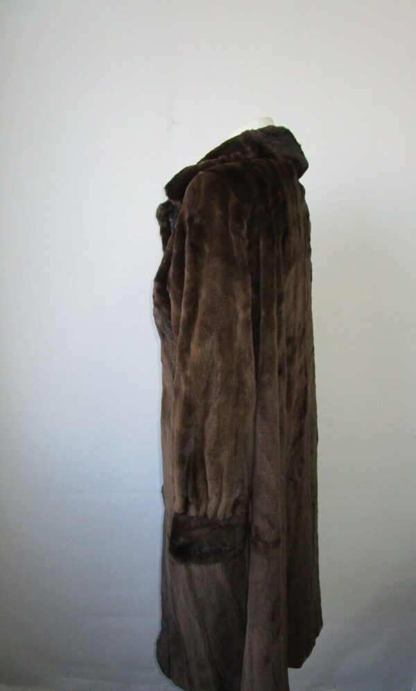 Women's Sz 8 Sheared Canadian Mink Fur Coat Jacket MINT+ Woman - Image 3