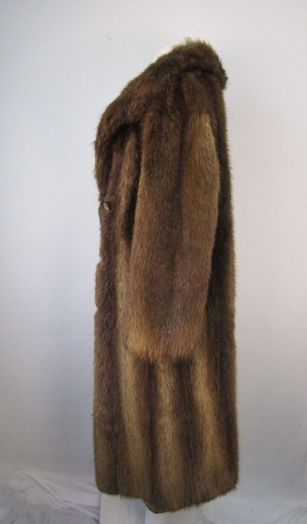 Women's Sz 6 Beaver Fur Coat Jacket MINT Woman - Image 3