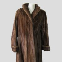 Mink Fur Coat Jacket EXCELLENT Women's Sz 8 Female American Legend