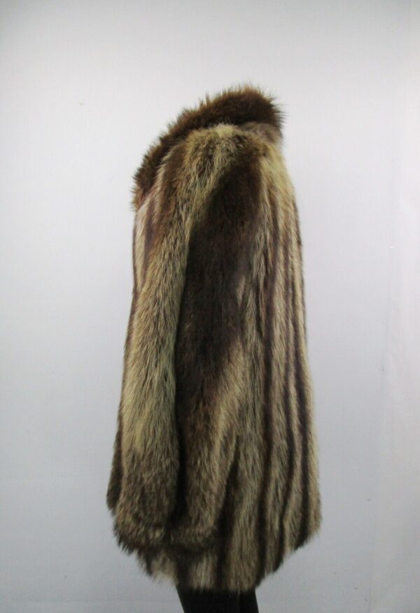 Women's Sz 6 Raccoon Fur Jacket Coat MINT+ SALE Woman - Image 3