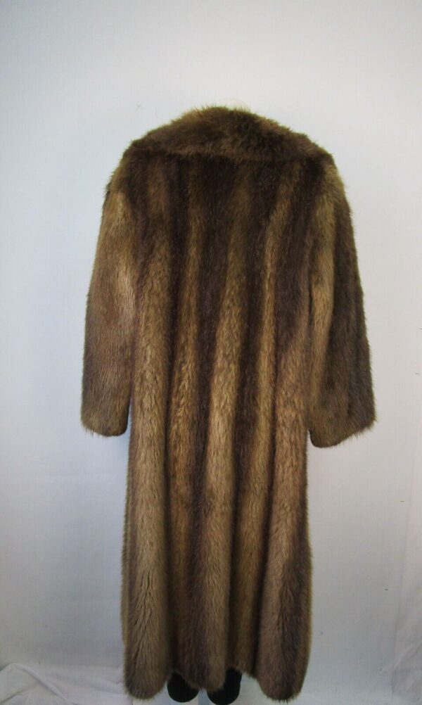 Women's Sz 6 Beaver Fur Coat Jacket MINT Woman - Image 4