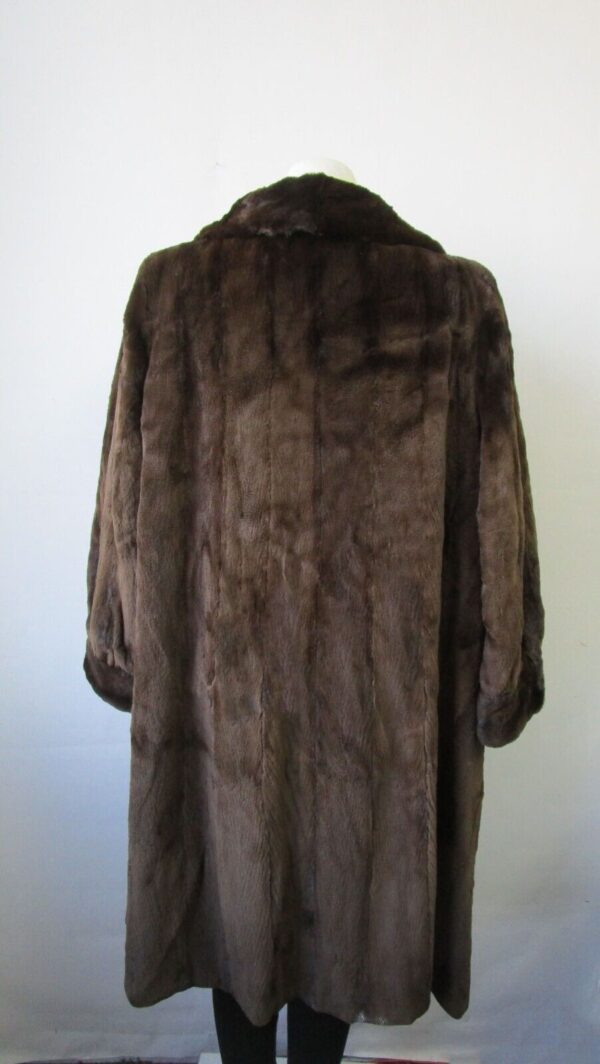 Women's Sz 8 Sheared Canadian Mink Fur Coat Jacket MINT+ Woman - Image 5