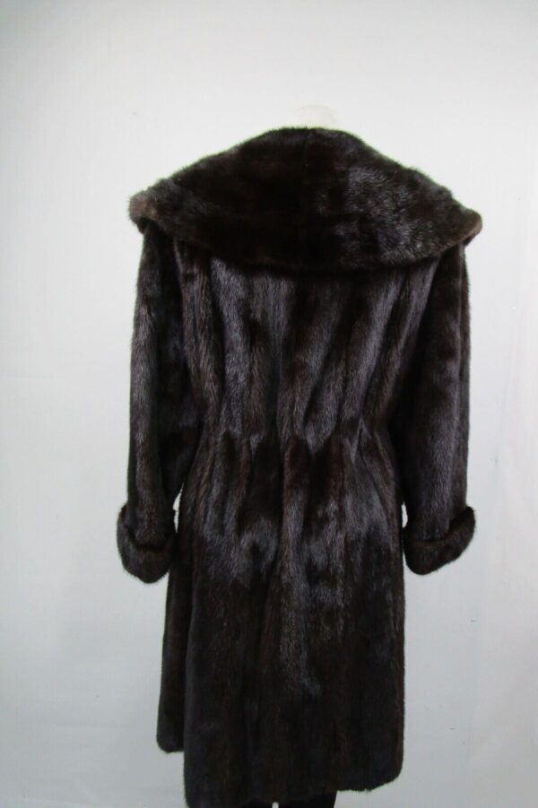 Women's Sz 10 Mink Fur Coat Jacket MINT+ Woman - Image 4