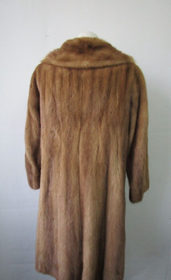 Women's Sz 8 Canada Majestic Pastel Mink Fur Coat Jacket MINT Woman - Image 3