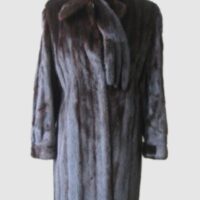 Mink Fur Coat Jacket Women's Sz 8/10 Superb