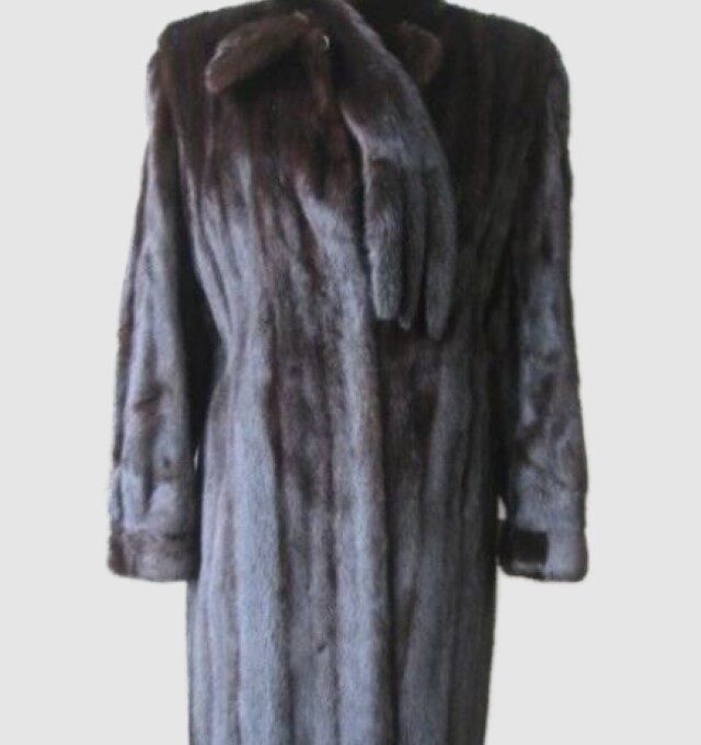 Mink Fur Coat Jacket Women's Sz 8/10 Superb