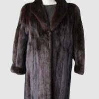 Mink Fur Coat Jacket Canadian MINT+ Women's Sz 8/10