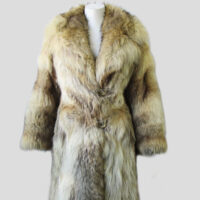 Coyote Fur Coat Jacket Mint Woman Sz 4 Women