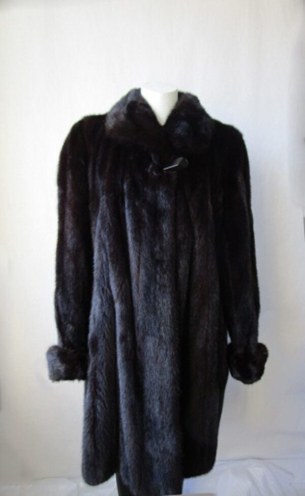 Women's FEMALE Mink Fur Coat MINT+ Woman Sz 14/16 XL - Image 3