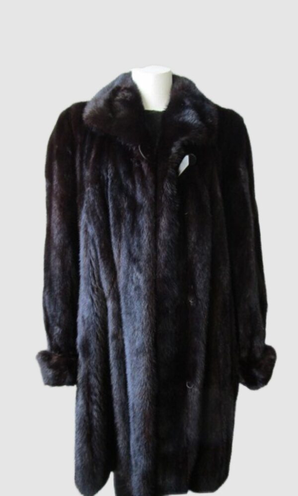 Women's FEMALE Mink Fur Coat MINT+ Woman Sz 14/16 XL - Image 6