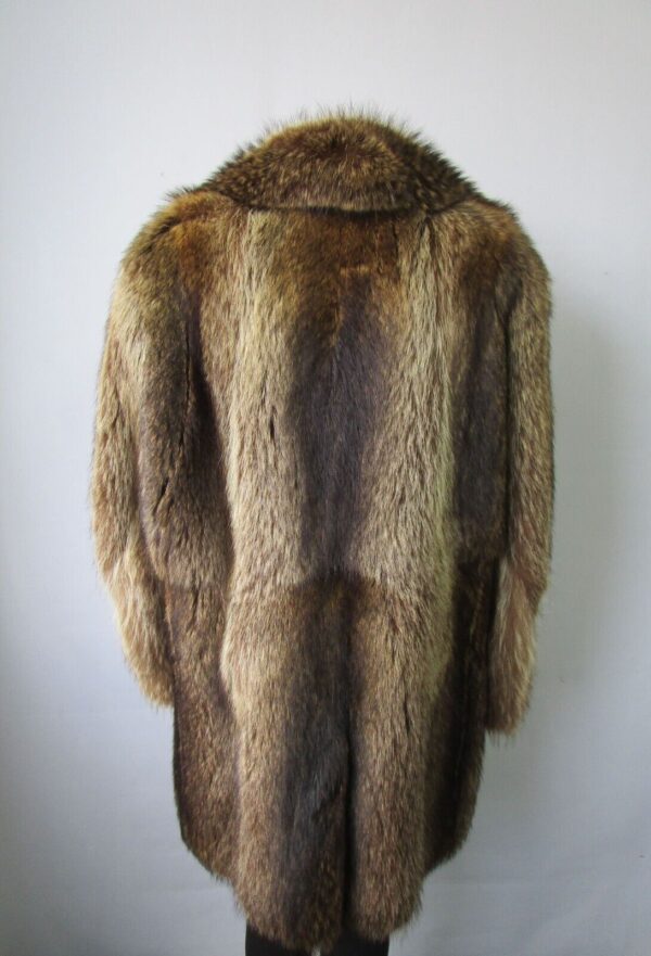 Men's Size 40/42 Raccoon Fur Coat MINT MEN Man - Image 5
